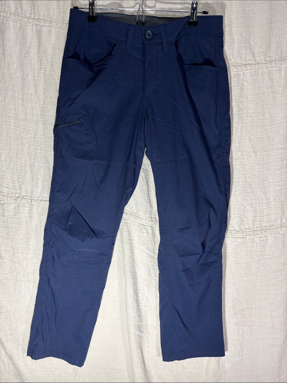 Eddie Bauer Rainier Technical Hiking Pants Blue Mens 30x30 Stretch